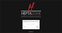 Desktop Screenshot of heptagone.com